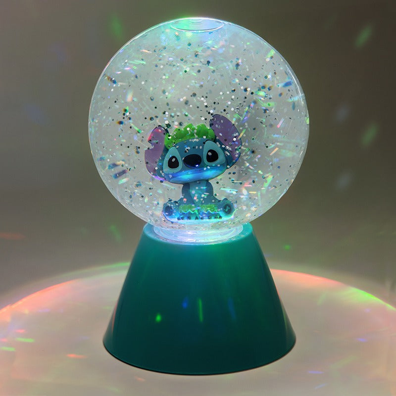 Лампа Stitch LED блестяща топка