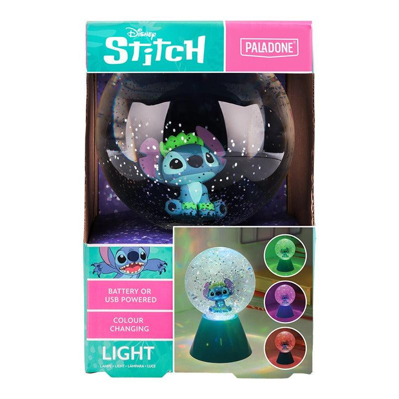Лампа Stitch LED блестяща топка