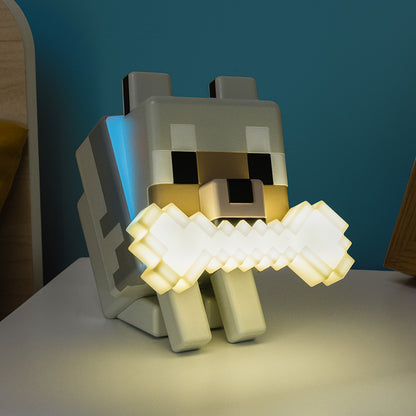 Лампа Minecraft Wolf