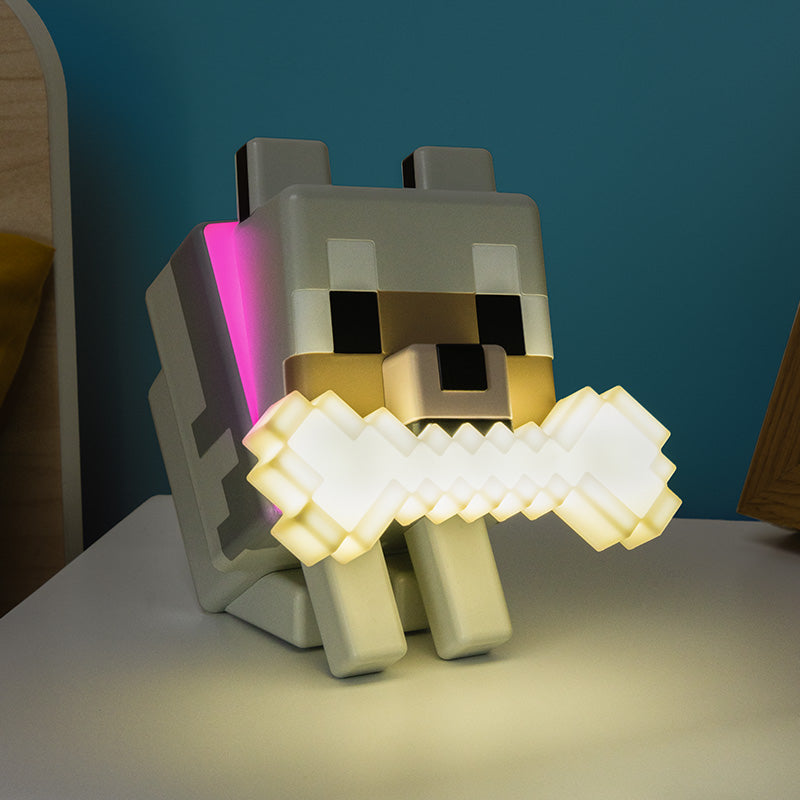 Лампа Minecraft Wolf