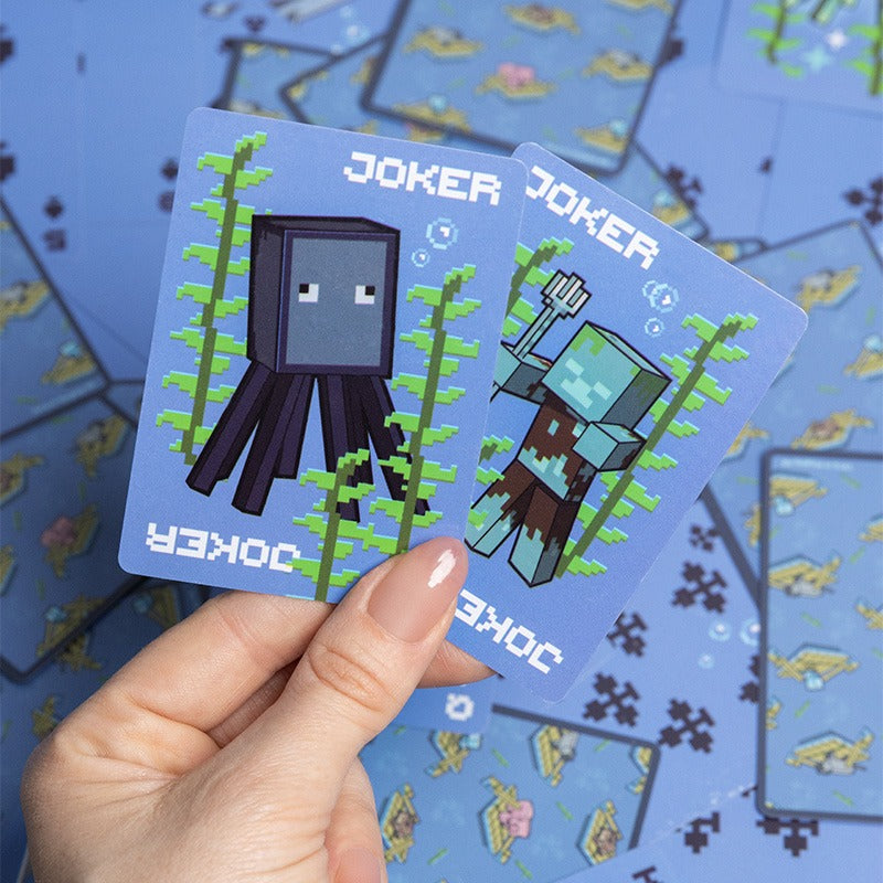 Карти за игра Minecraft водоустойчиви