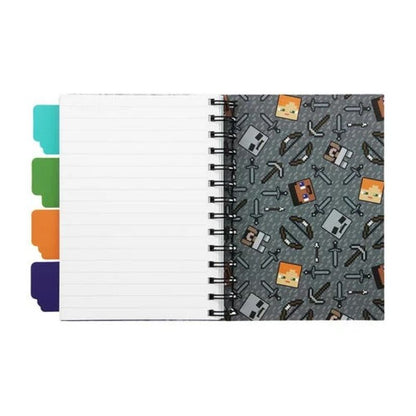 Тетрадка с разделители Minecraft