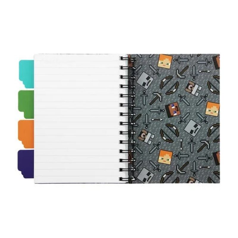 Тетрадка с разделители Minecraft