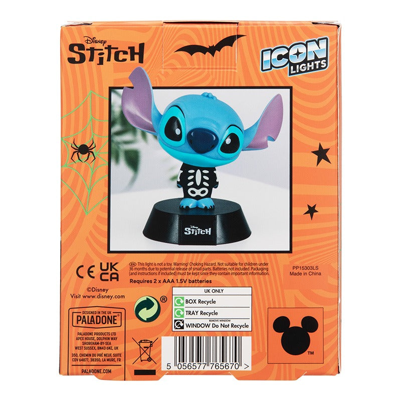 Лампа Stitch Skeleton Icon