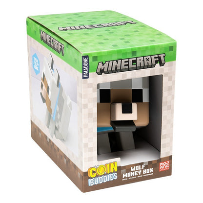Касичка Minecraft Wolf фигурка със звук