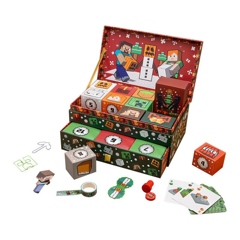 Коледен календар Minecraft box
