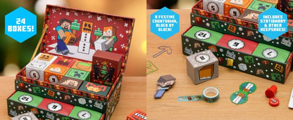 Коледен календар Minecraft box