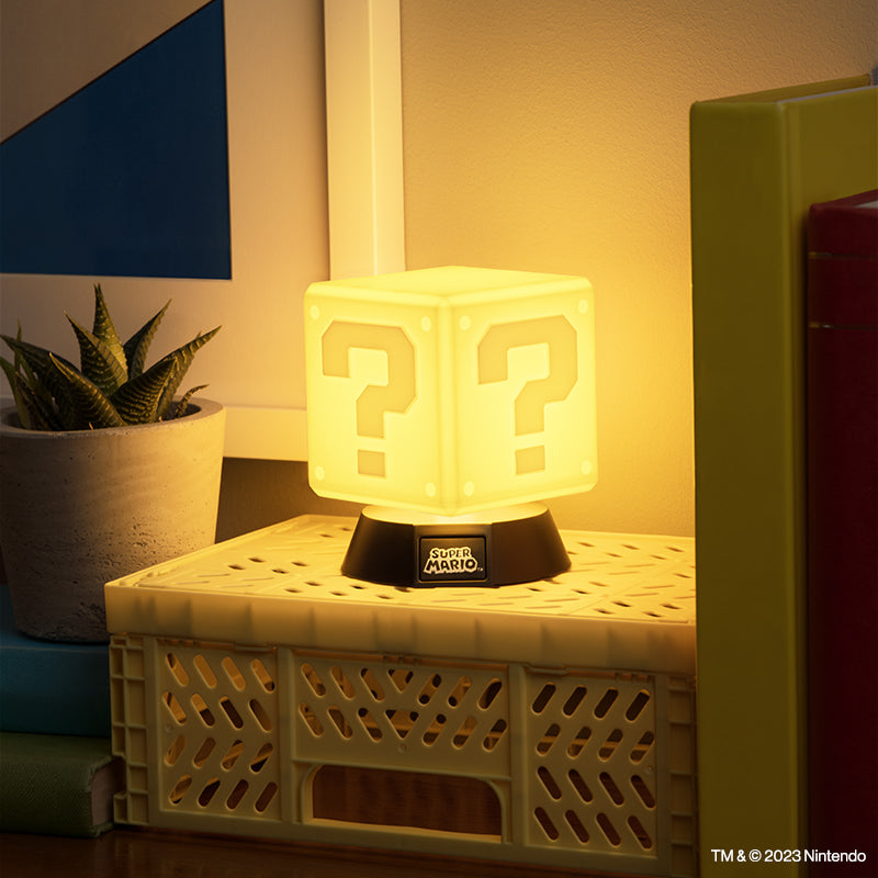 Лампа Super Mario Question Block Icon