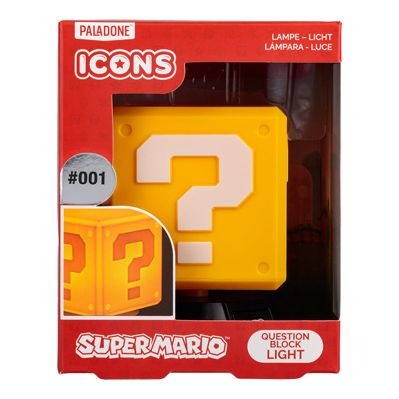 Лампа Super Mario Question Block Icon