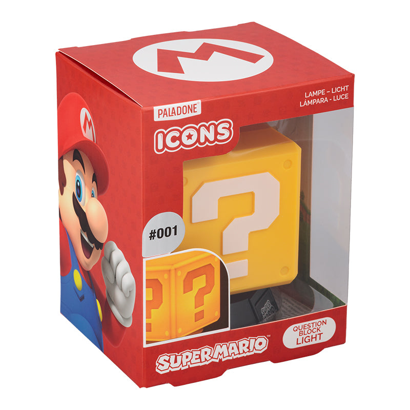 Лампа Super Mario Question Block Icon