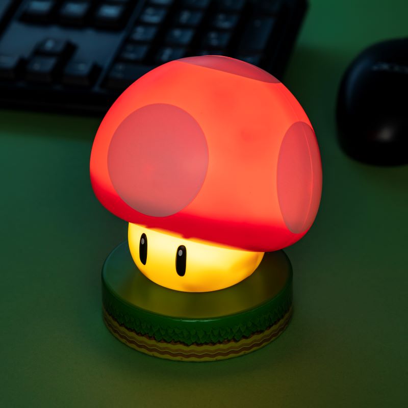 Лампа Super Mario Mushroom Icon