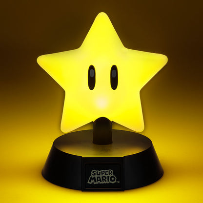 Лампа Super Mario Super Star Icon