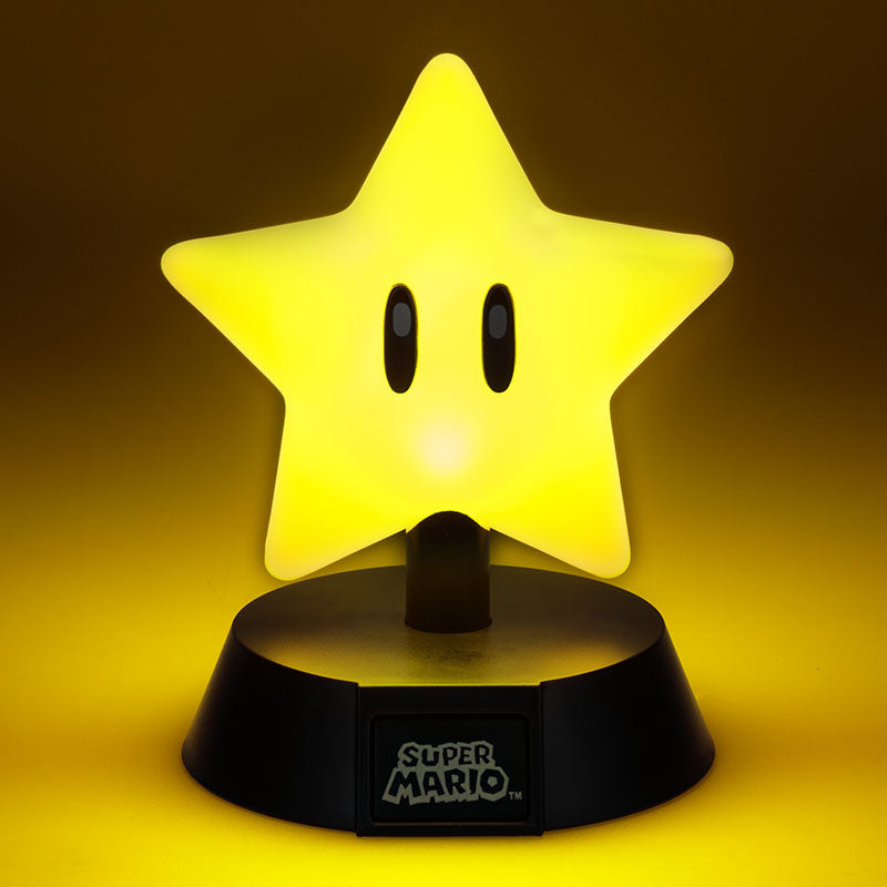 Лампа Super Mario Super Star Icon