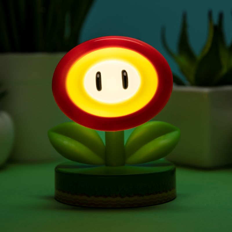 Лампа Super Mario Fire Flower Icon