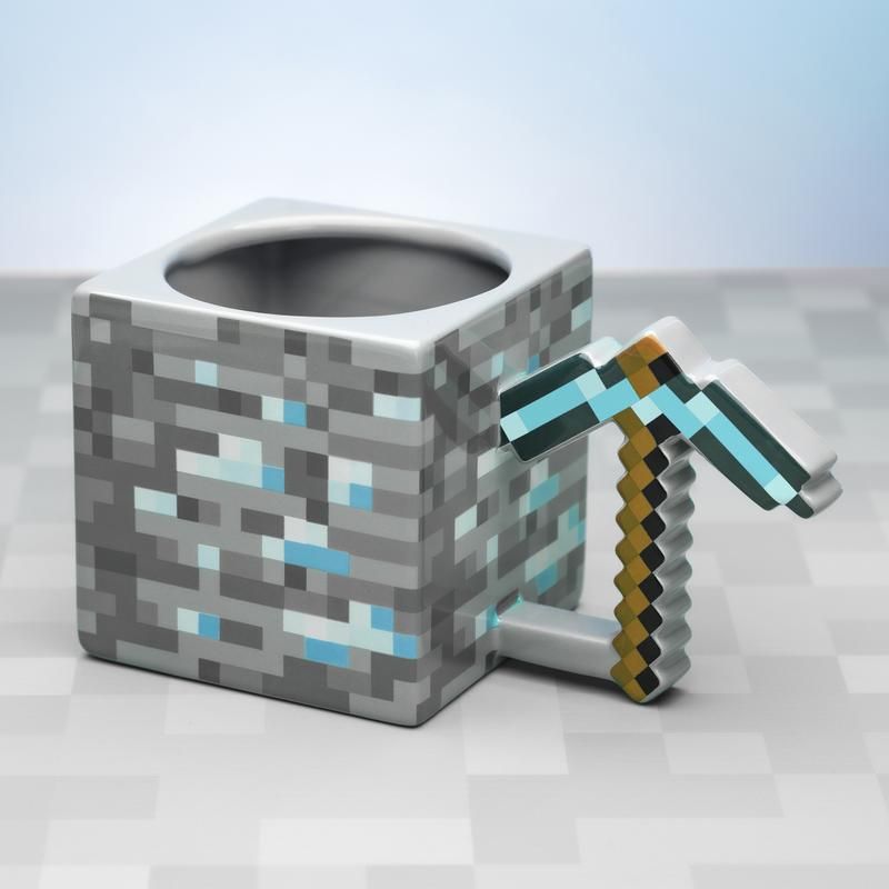 Керамична чаша Minecraft Pickaxe 550 ml