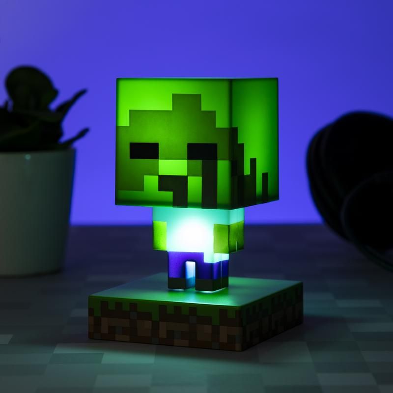 Лампа Minecraft Zombie Icon