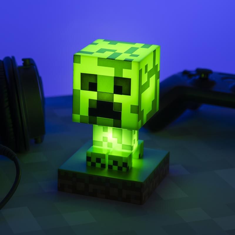 Лампа Minecraft Creeper Icon