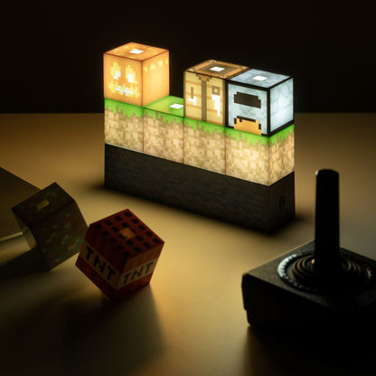 Лампа Minecraft Block Building Cubes