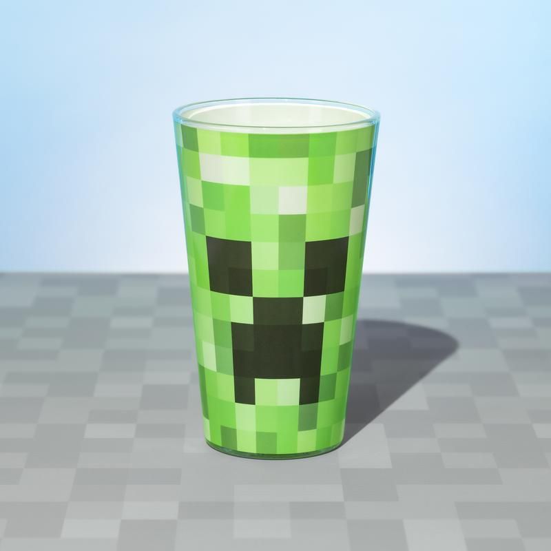 Стъклена чаша Minecraft Creeper
