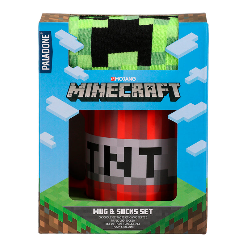 Комплект Minecraft - чаша и чорапи