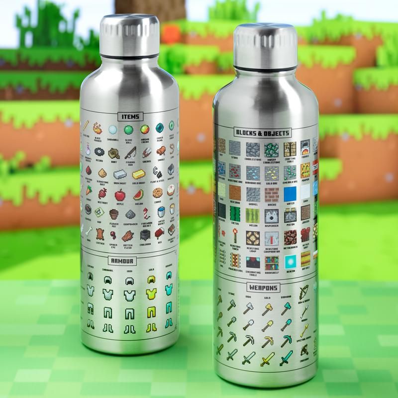 Термо бутилка за вода Minecraft 500 ml