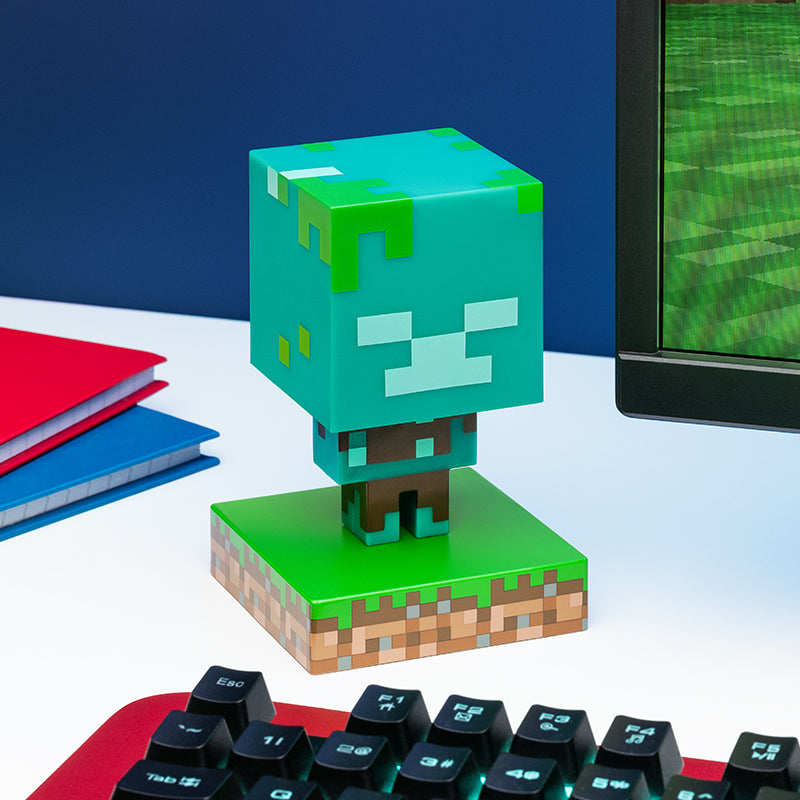 Лампа Minecraft Drowned Zombie Icon