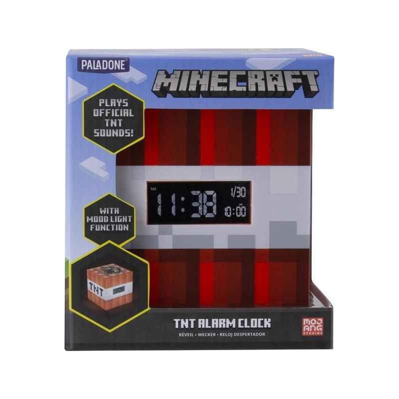 Будилник Minecraft TNT