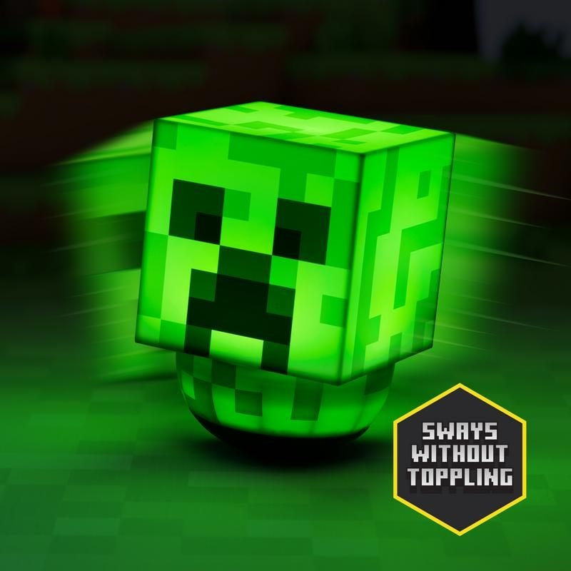 Люлееща се лампа Minecraft Creeper