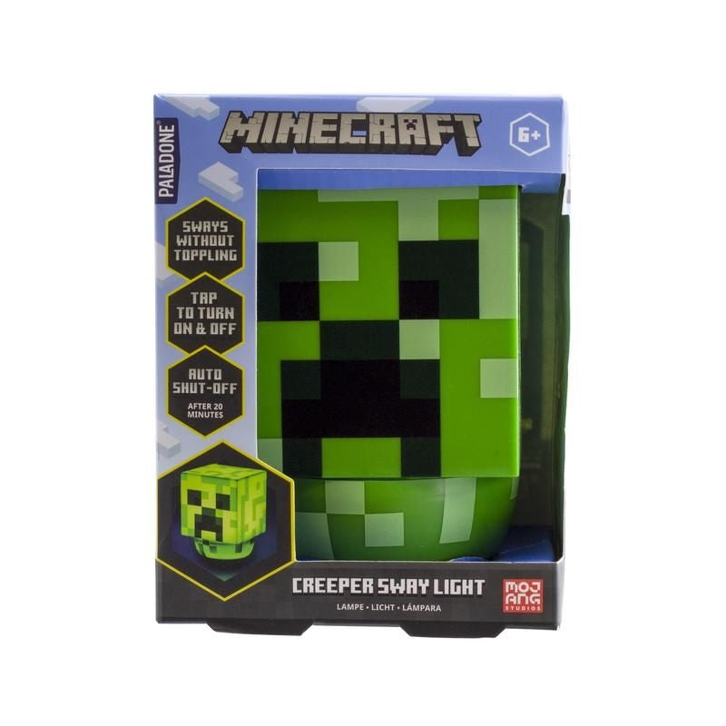 Люлееща се лампа Minecraft Creeper