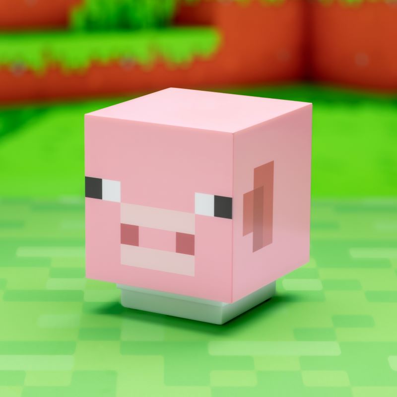 Лампа Minecraft Pig със звук