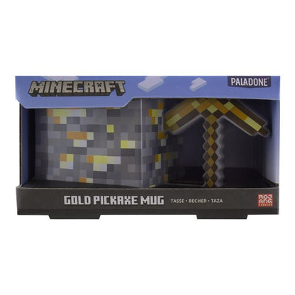 Керамична чаша Minecraft Pickaxe Gold 550 ml