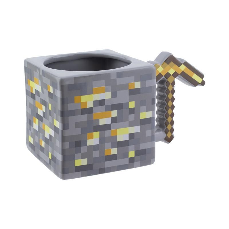 Керамична чаша Minecraft Pickaxe Gold 550 ml