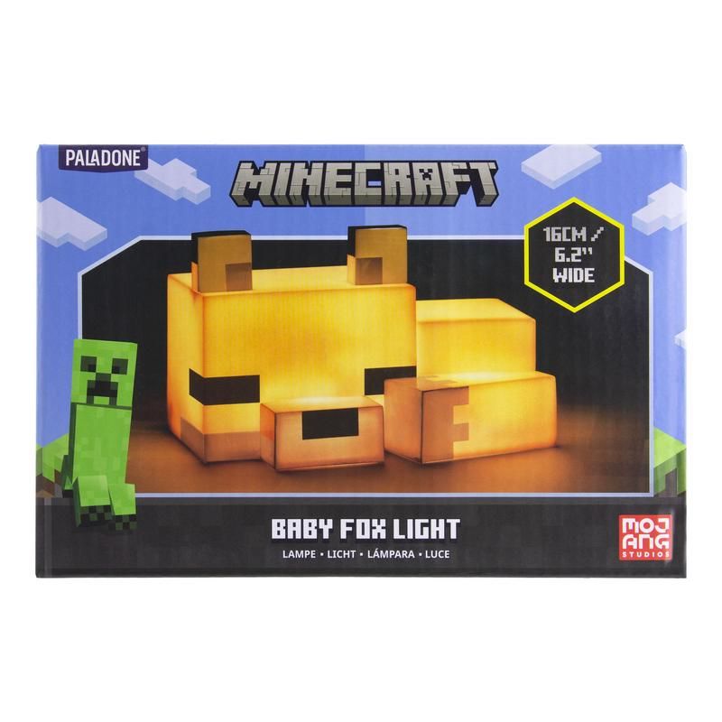 Лампа Minecraft Fox