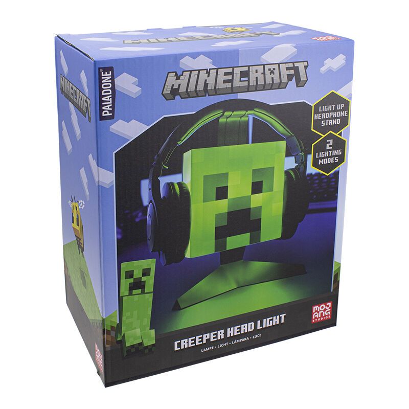 Светеща поставка за слушалки Minecraft Creeper