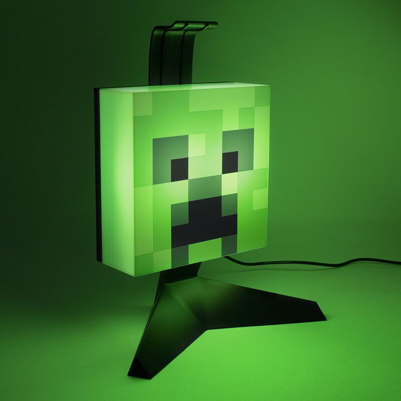 Светеща поставка за слушалки Minecraft Creeper