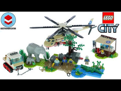 LEGO® CITY WILDLIFE 60302 - СПАСИТЕЛНА ОПЕРАЦИЯ