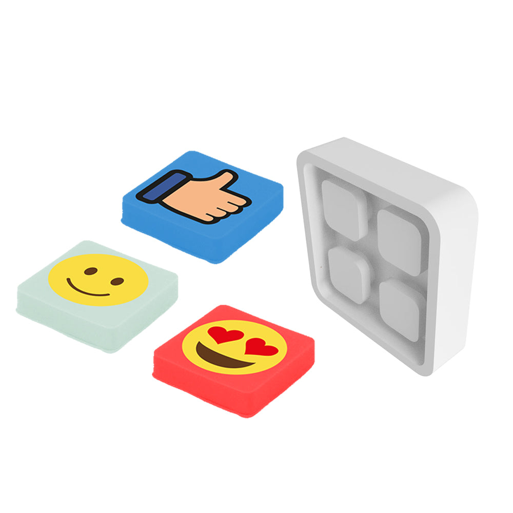 Пинче със светлоотразителна основа Pixie Crew Emoji