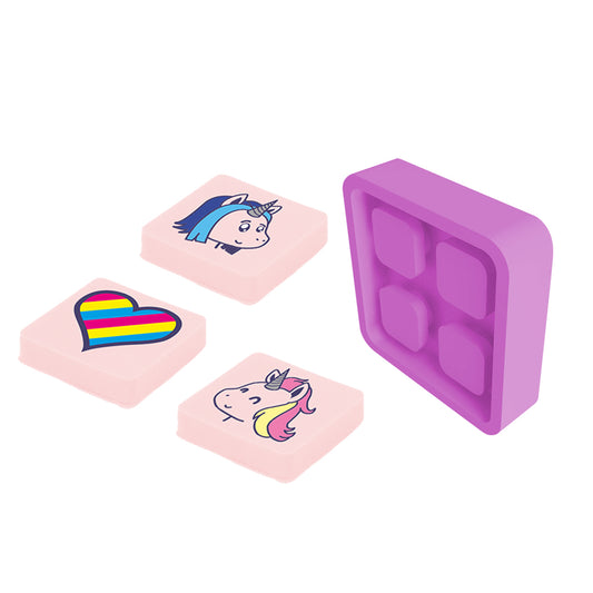 Пинче със светлоотразителна основа Pixie Crew Unicorn