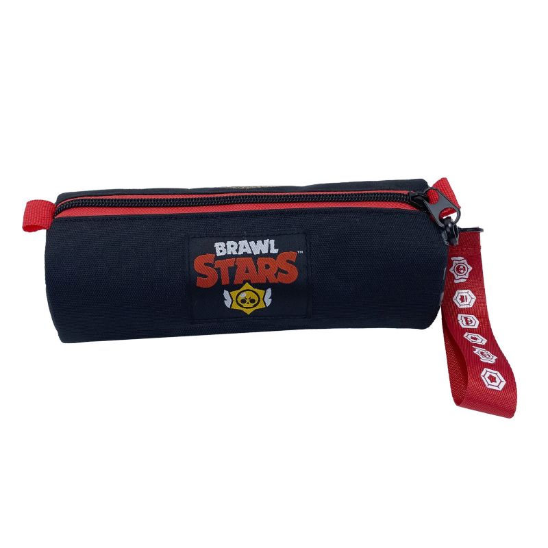 Ученически несесер цилиндър Brawl Stars Black