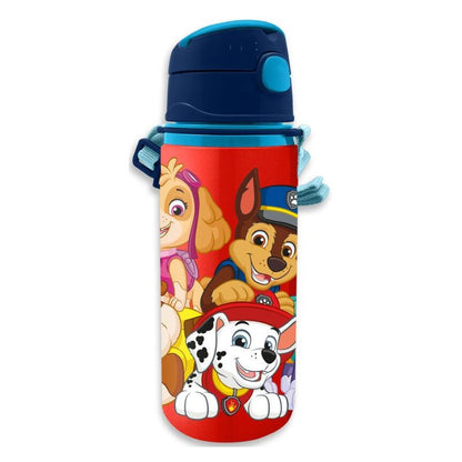 Алуминиева бутилка с дръжка Paw Patrol 600ml