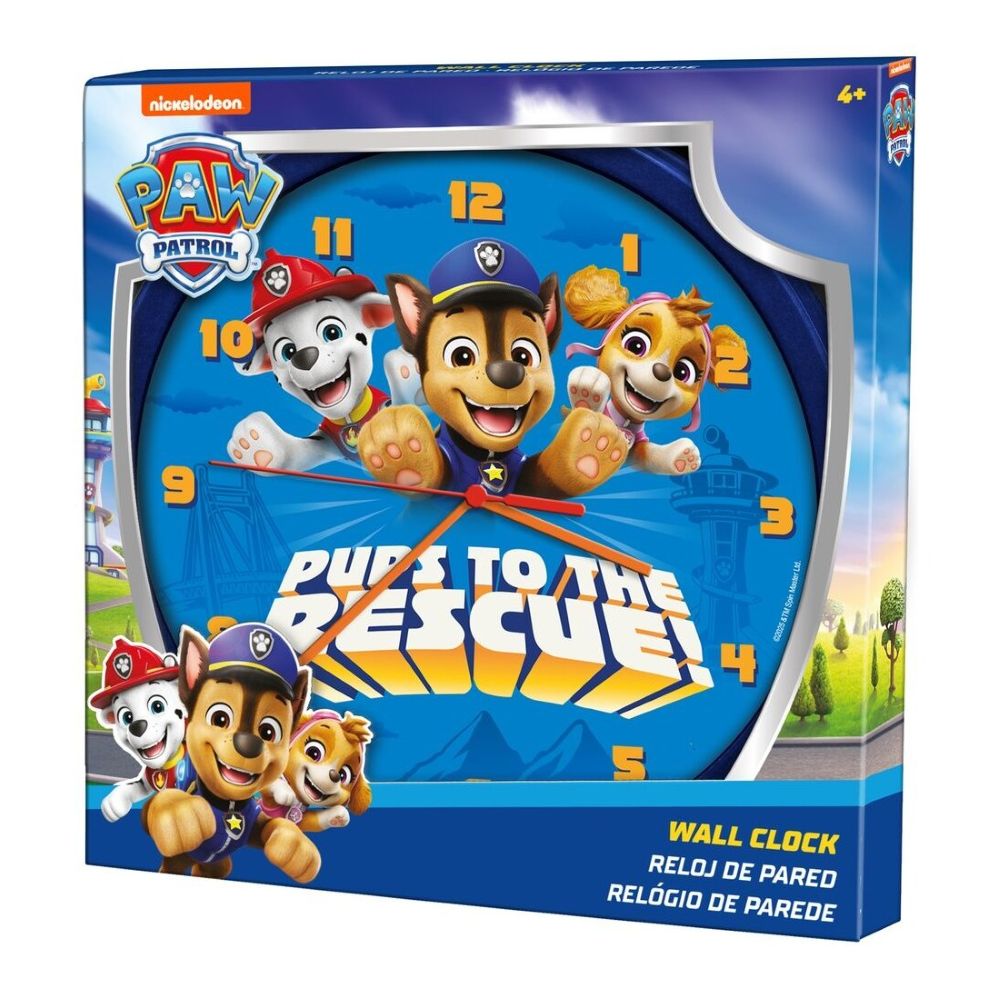 Стенен часовник Paw Patrol