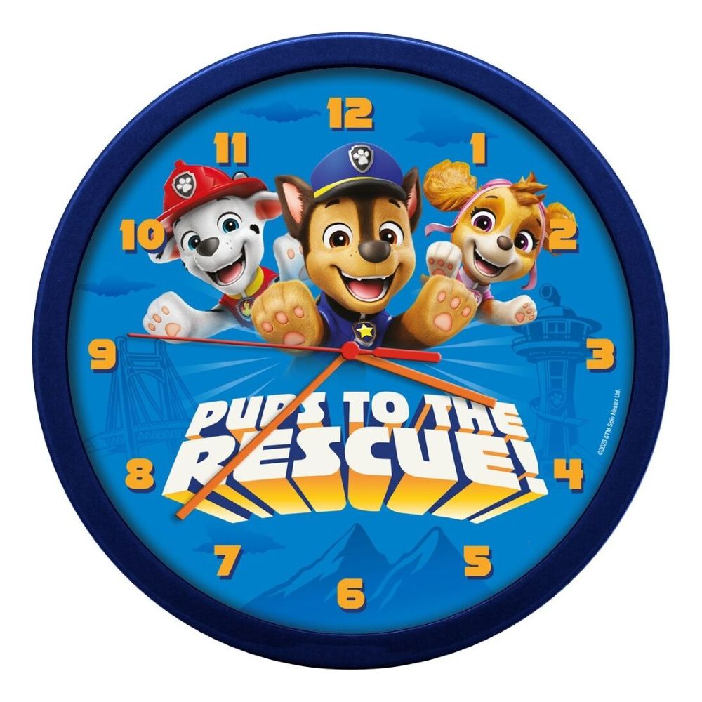 Стенен часовник Paw Patrol