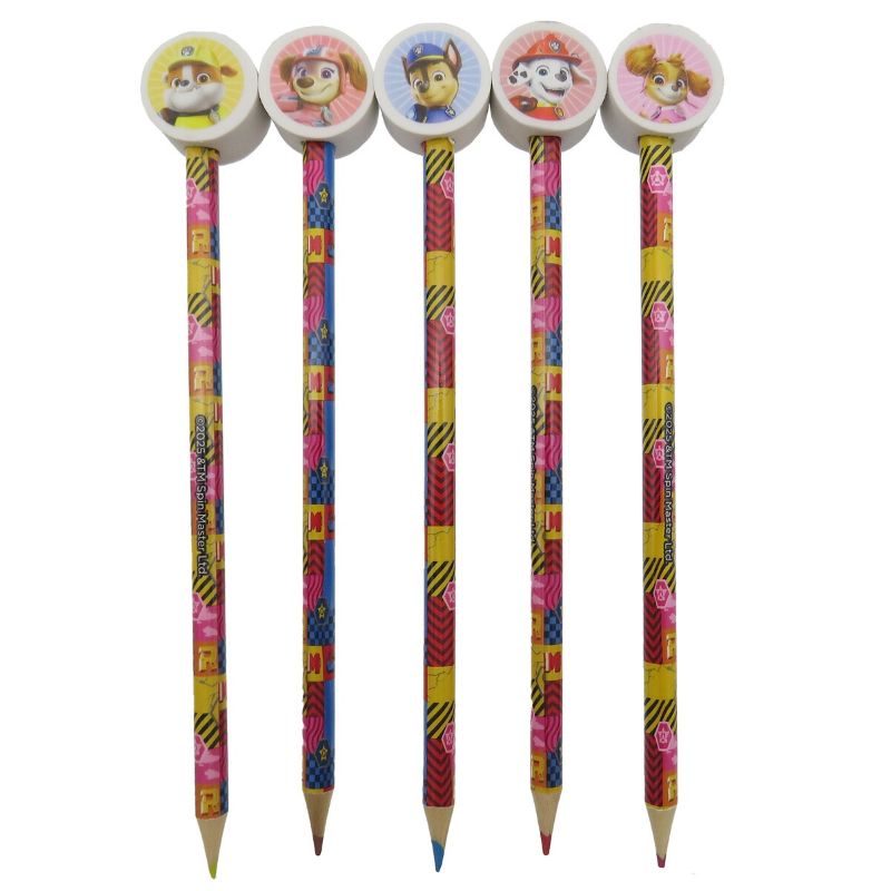 Сет за оцветяване с моливи с гума Paw Patrol