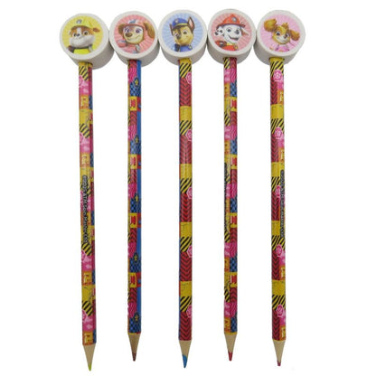 Сет за оцветяване с моливи с гума Paw Patrol