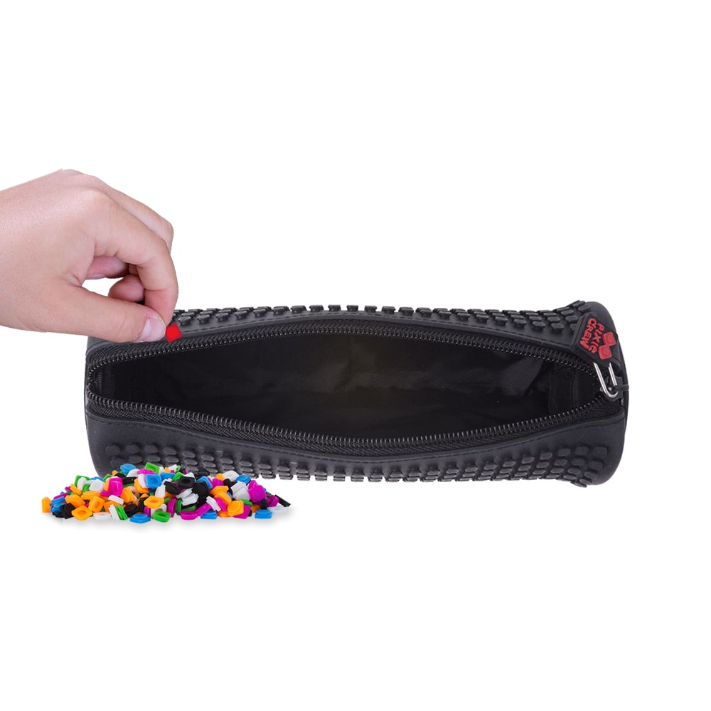 Несесер цилиндър Pixie Crew Black/Black