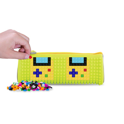 Несесер цилиндър Pixie Crew Grey/Neon