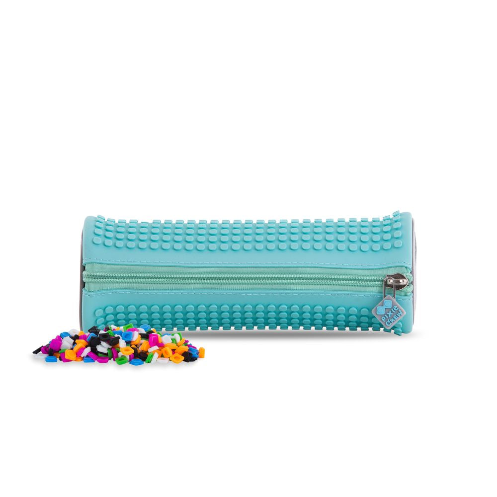 Несесер цилиндър Pixie Crew Grey/Tutquise