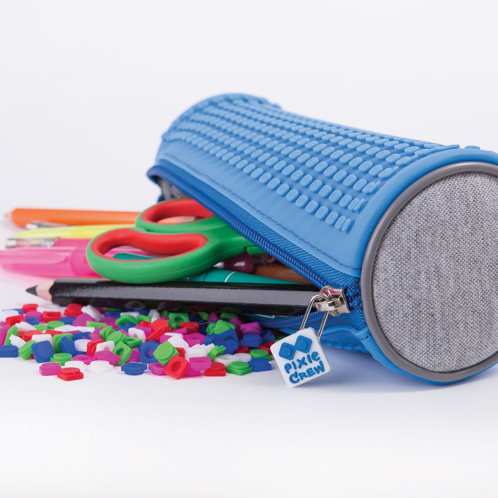 Несесер цилиндър Pixie Crew Grey/Blue