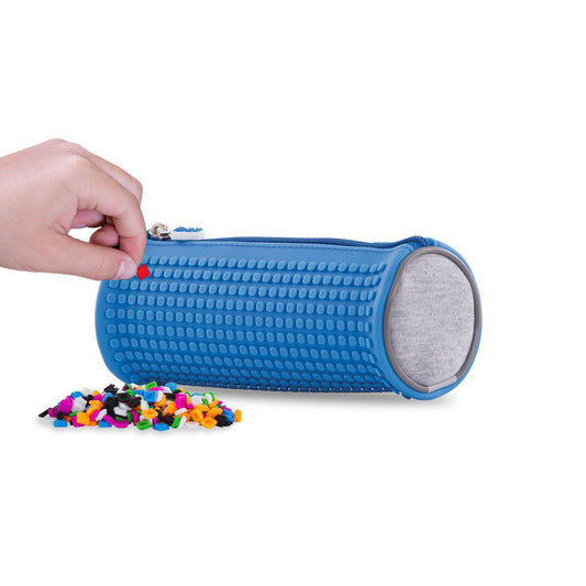 Несесер цилиндър Pixie Crew Grey/Blue