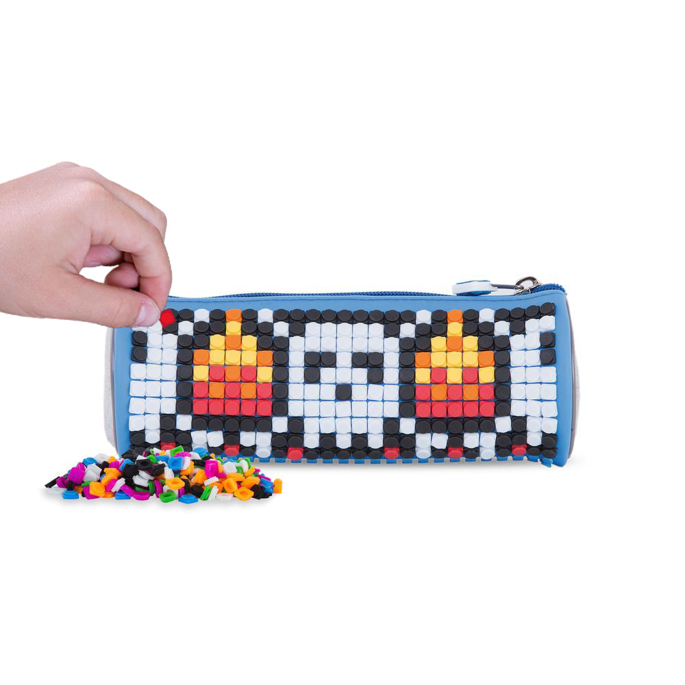 Несесер цилиндър Pixie Crew Grey/Blue